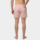 Men's Pink Relaxed Fit Striped Boxer Shorts, हल्का गुलाबी, small