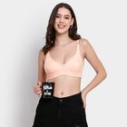 Ladies' Bra , Peach, small image number null