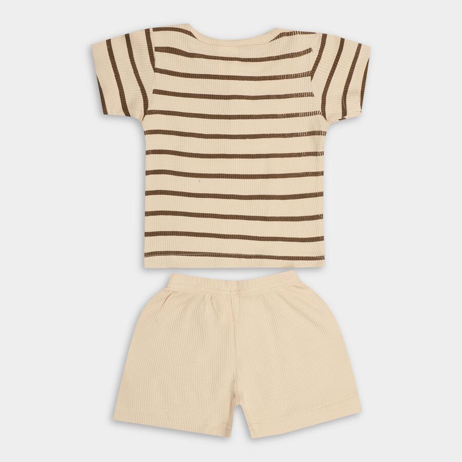 Infants' 100% Cotton Baba Suit , गहरा पीला, large image number null