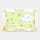 Infants Printed Cotton Baby Gift Set, Light Green, small image number null