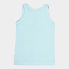 Infants Solid Vest, Light Blue, small image number null