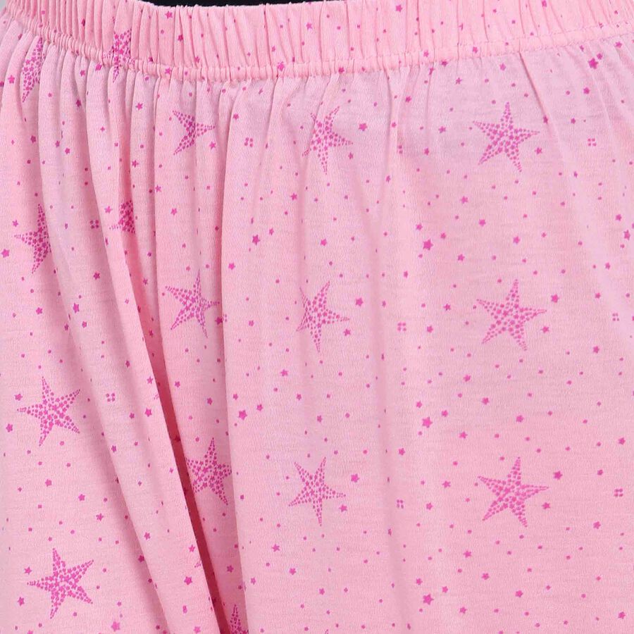 Printed Pyjama, Pink, large image number null