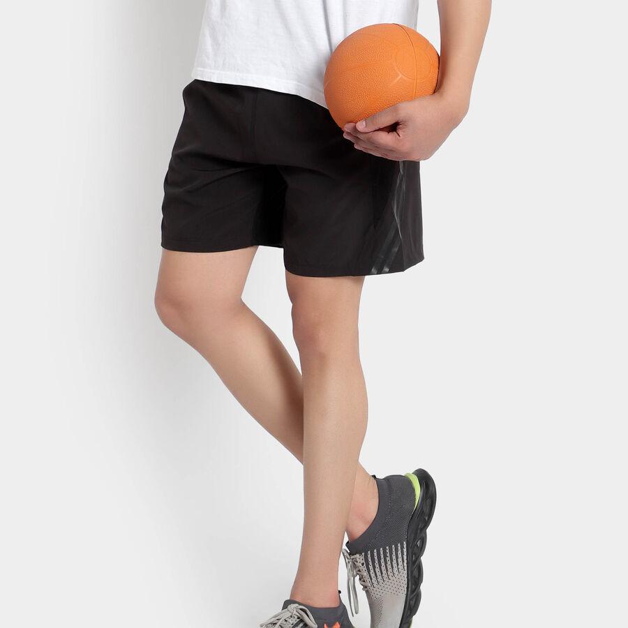 Solid Shorts, Black, large image number null