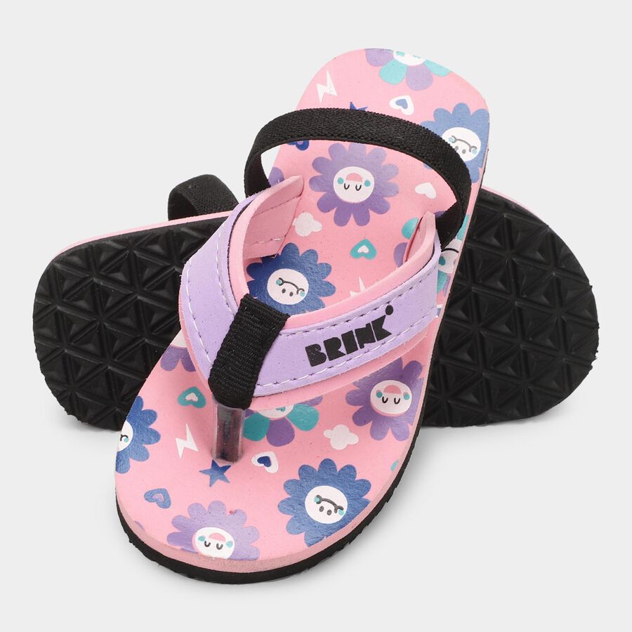 Girls' Slipper, Pink, large image number null