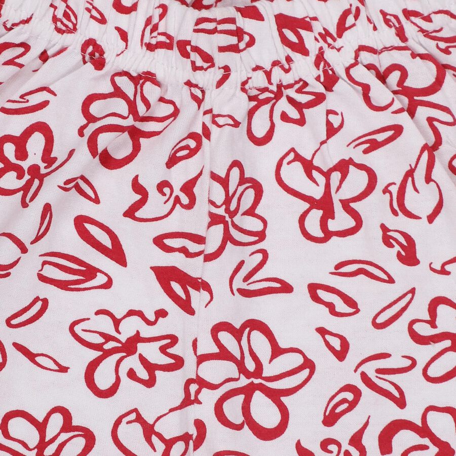 Girls' Pyjama, सफ़ेद, large image number null