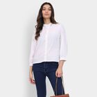 Ladies' Shirt , ऑफ व्हाइट, small image number null