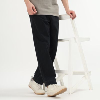 Men's 100% Cotton Slim Fit Casual Trousers