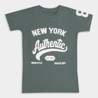 Boys' 100% Cotton Half Sleeves T-Shirt , ओलिव, small image number null
