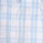 Boys' 100% Cotton Casual Shirt, हल्का नीला, small