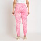Ladies' 100% Cotton Track Pants, Pink, small image number null