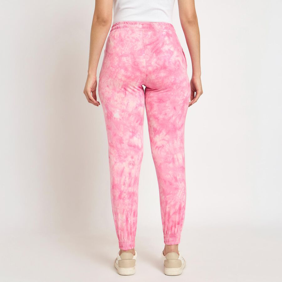 Ladies' 100% Cotton Track Pants, Pink, large image number null