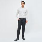 Men's Soft Beige Spread Collar Formal Shirt, Beige, small