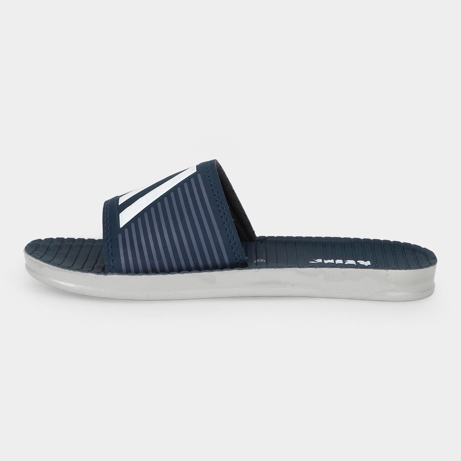 Boys' Slipper, Navy Blue, large