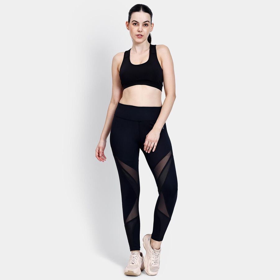 Ladies' Sports Bra , Black, large image number null
