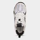 Men's Bright Snow White Lace-Up Sports Shoes, White, small image number null