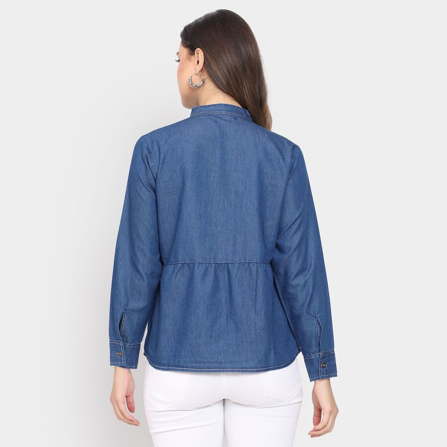 Ladies' Shirt , Mid Blue, large image number null