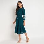 Ladies' Dress, Teal Blue, small image number null