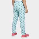Girls' Light Aqua Blue Cupcake Printed Cotton Blend Pyjama, Light Green, small image number null