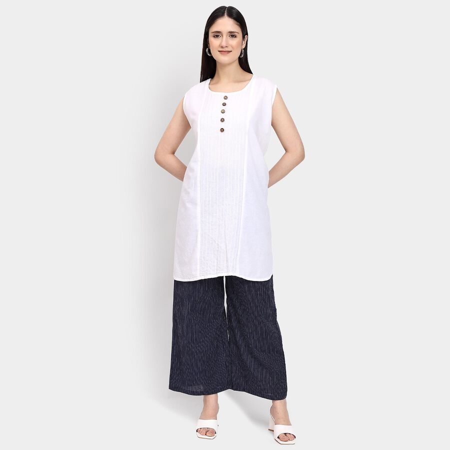 Ladies' Palazzos , नेवी ब्लू, large image number null