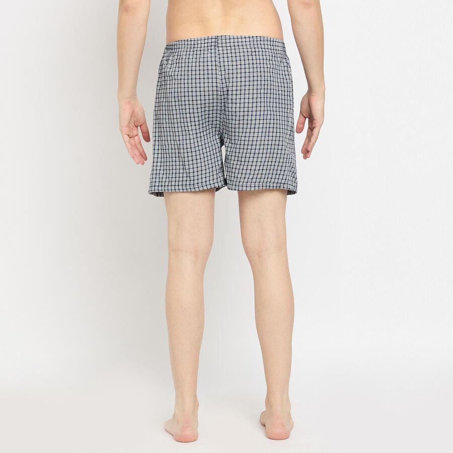 Men's Boxers, Navy Blue, large
