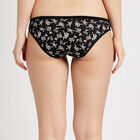 Cotton Printed Panty, Black, small image number null