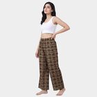 Women's Light Grey Relaxed Fit Solid Palazzos, Light Grey, small