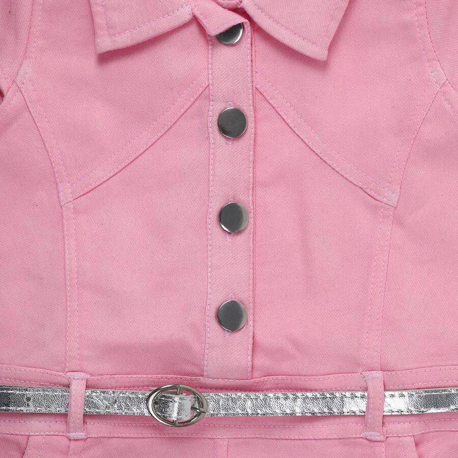 Girls' Frock, लाइलेक, large image number null