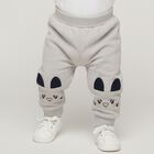 Infants Soft Ivory Cotton Blend Pyjama, Light Grey, small image number null