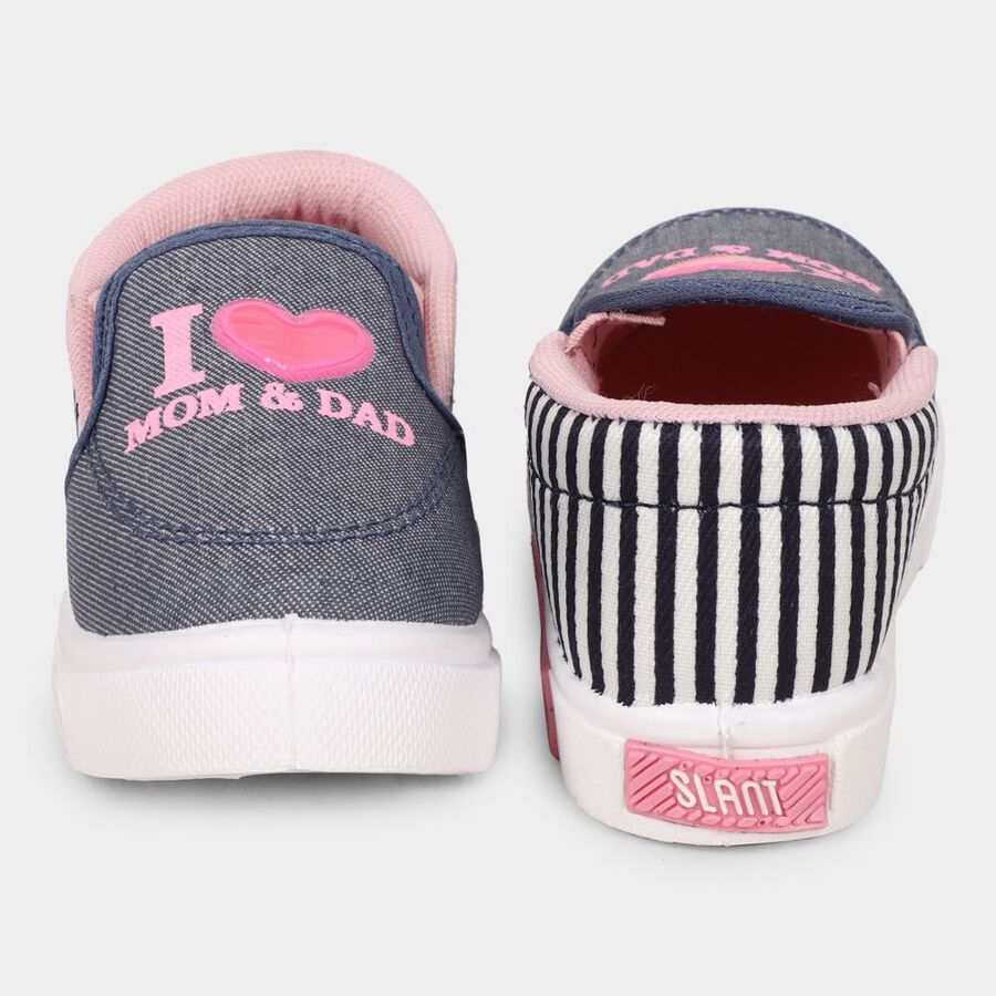 Girls' Shoes, Blue, large image number null