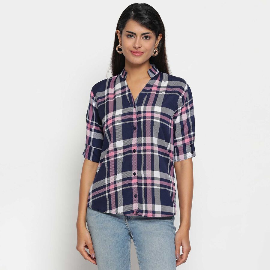 All Over Print Shirt, नेवी ब्लू, large image number null