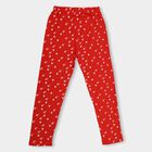 Girls' Pyjama, Red, small