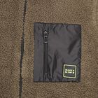Boys Muted Olive Green High Neck Casual Sweatshirt, Olive, small image number null