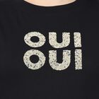 Ladies' 100% Cotton Round Neck T-Shirt, Black, small