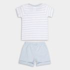 Infant Boys' 100% Cotton Baba Suit , Light Blue, small image number null