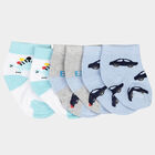 Infants Cotton Solid Socks, Light Blue, small image number null