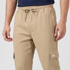 Men's Brown Regular Fit Basic Jogger, Brown, small