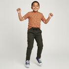 Boys' 100% Cotton Trouser, गहरा हरा, small image number null