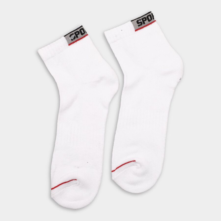 Men's Socks (Pack of 2), Black, large