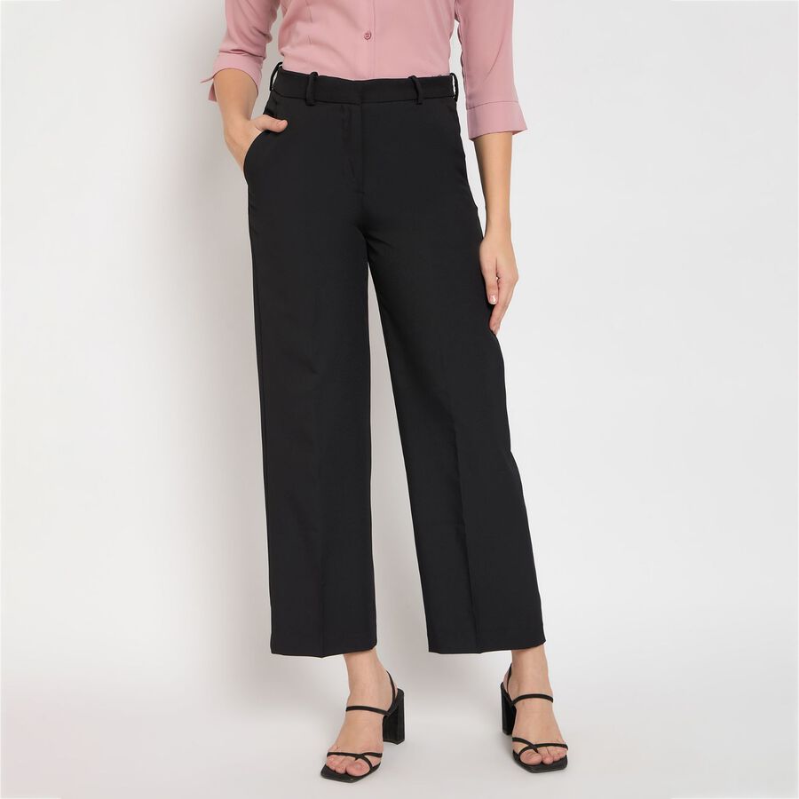Ladies' Trousers, Black, large image number null