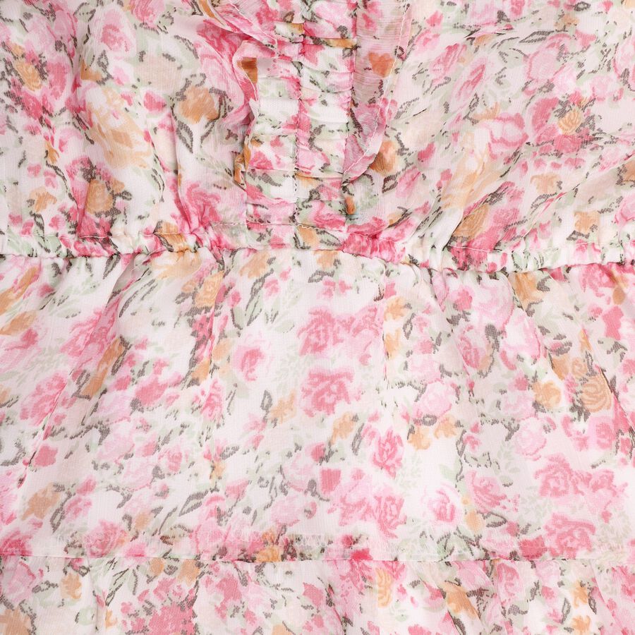 Girls' Dress, Light Pink, large image number null