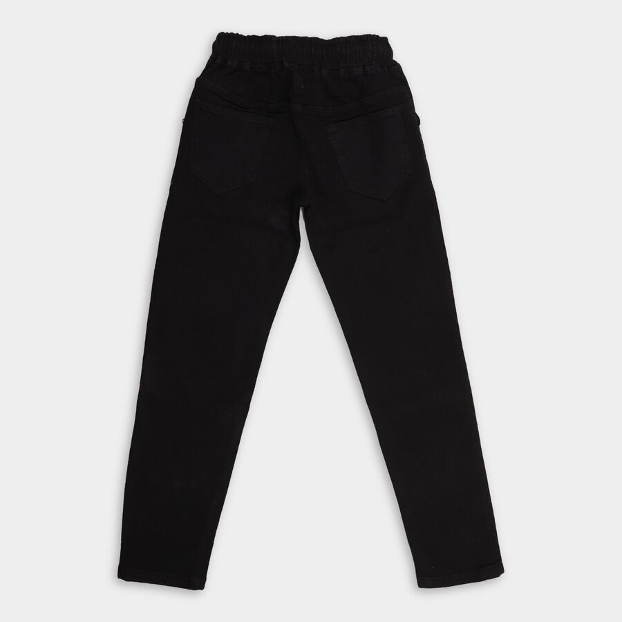 Boys' Jeans, काला, large image number null