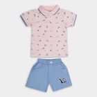 Infants'100% Cotton Baba Suit, Light Pink, small image number null