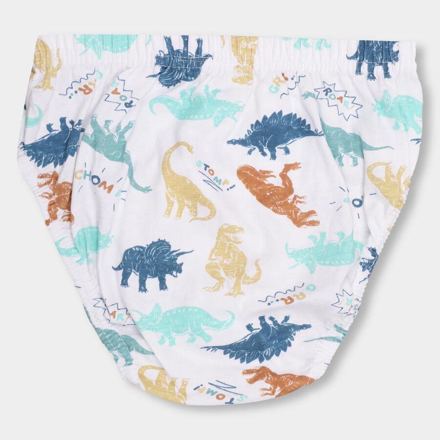 Boys' 100% Cotton Briefs , Light Green, large image number null