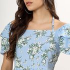 Ladies' A Line Dress , Light Blue, small image number null