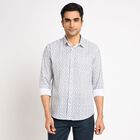 Men's 100% Cotton Casual Shirt , White, small image number null