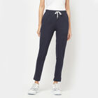 Cut N Sew Joggers, Navy Blue, small image number null