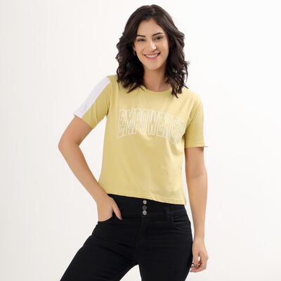 Ladies' Round Neck T-Shirt 