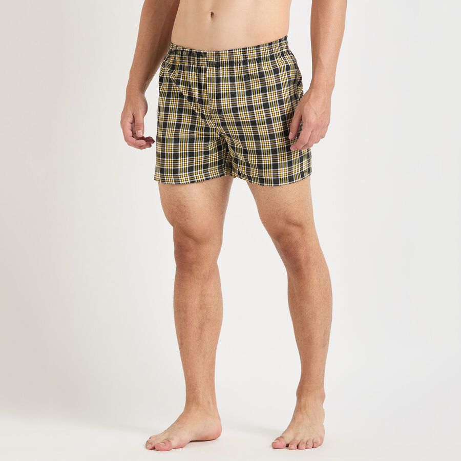 Men's Boxers, Black, large