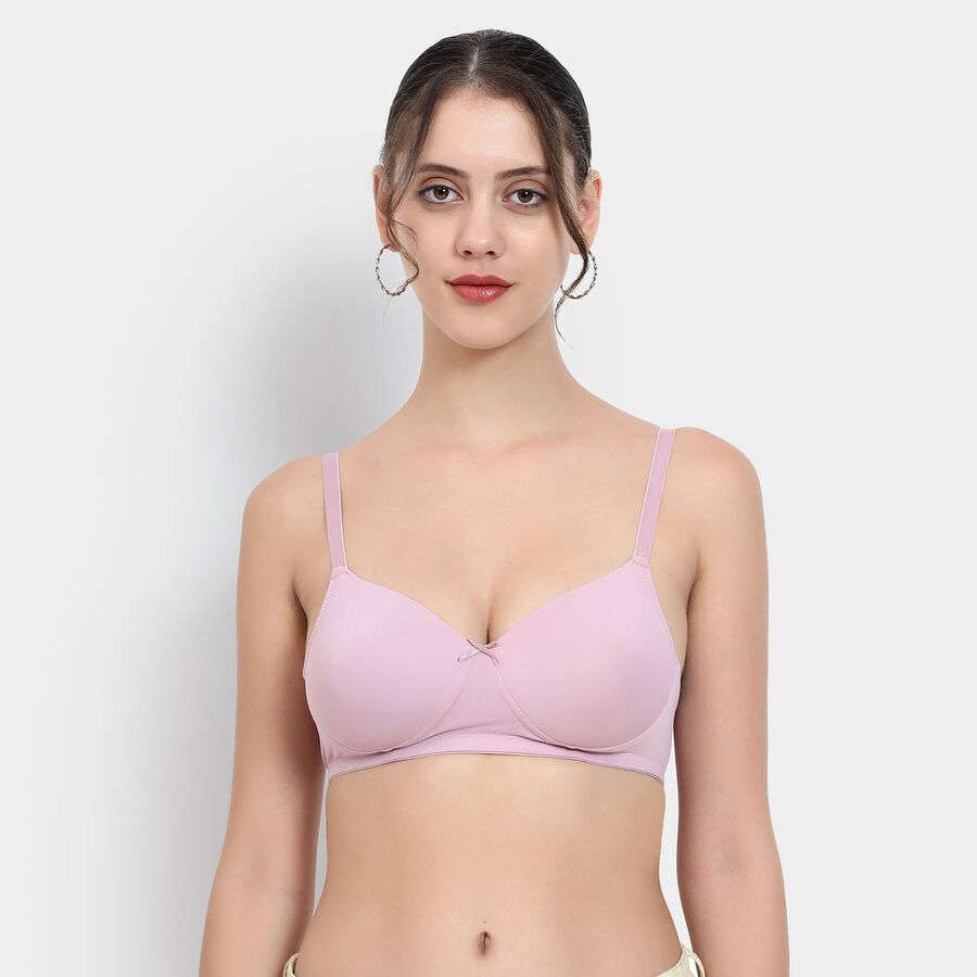 Ladies' Bra , हल्का गुलाबी, large image number null