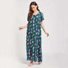 All Over Print Nighty, Teal Blue, small image number null